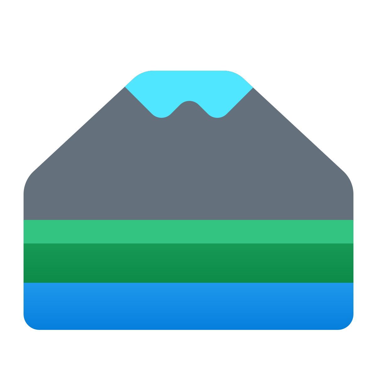 windows 11 color style 후지 화산 icon