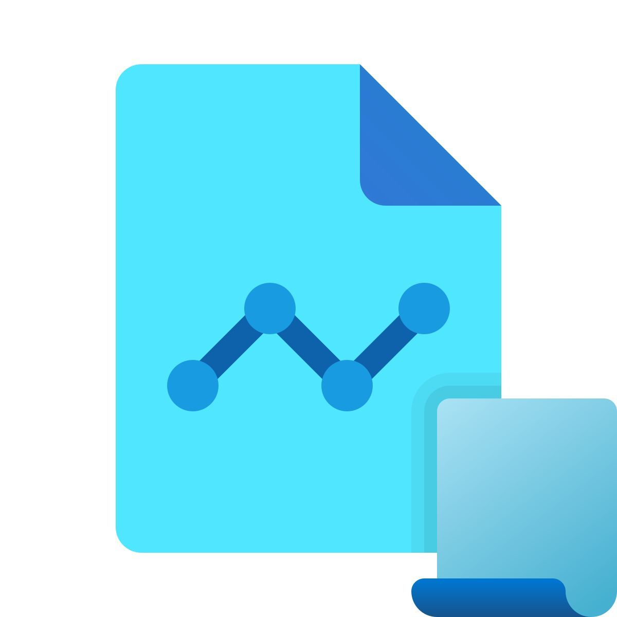 windows 11 color style graph report script icon