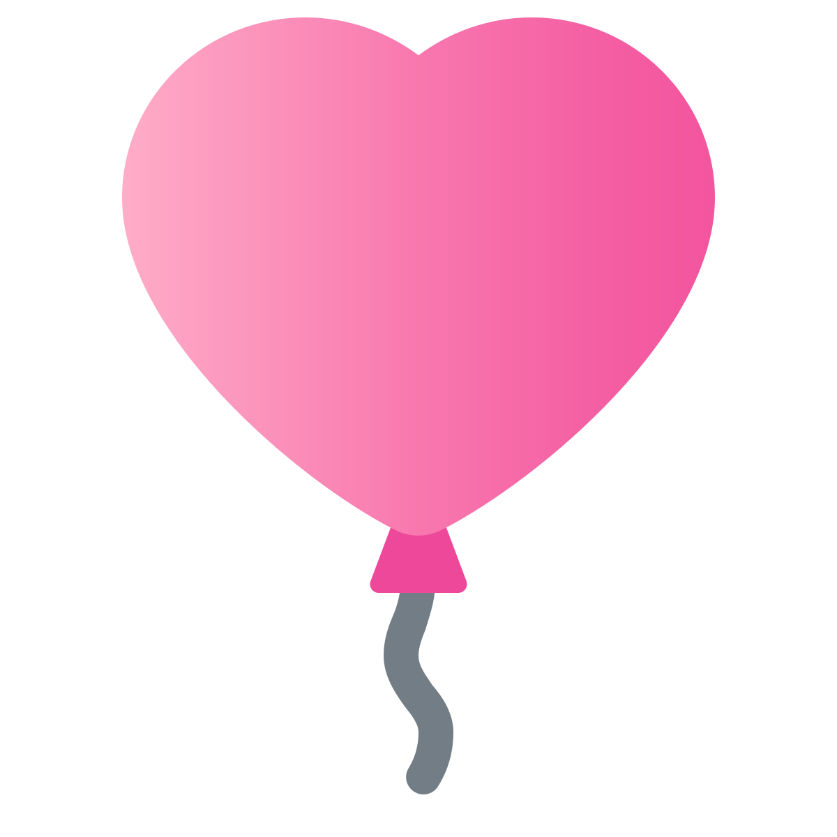 windows 11 color style heart balloon icon