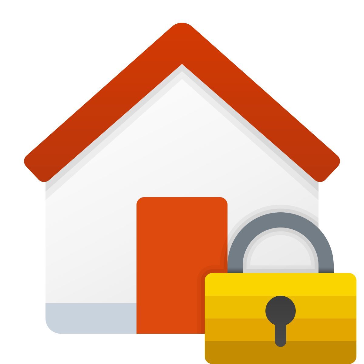 windows 11 color style sicurezza domestica icon