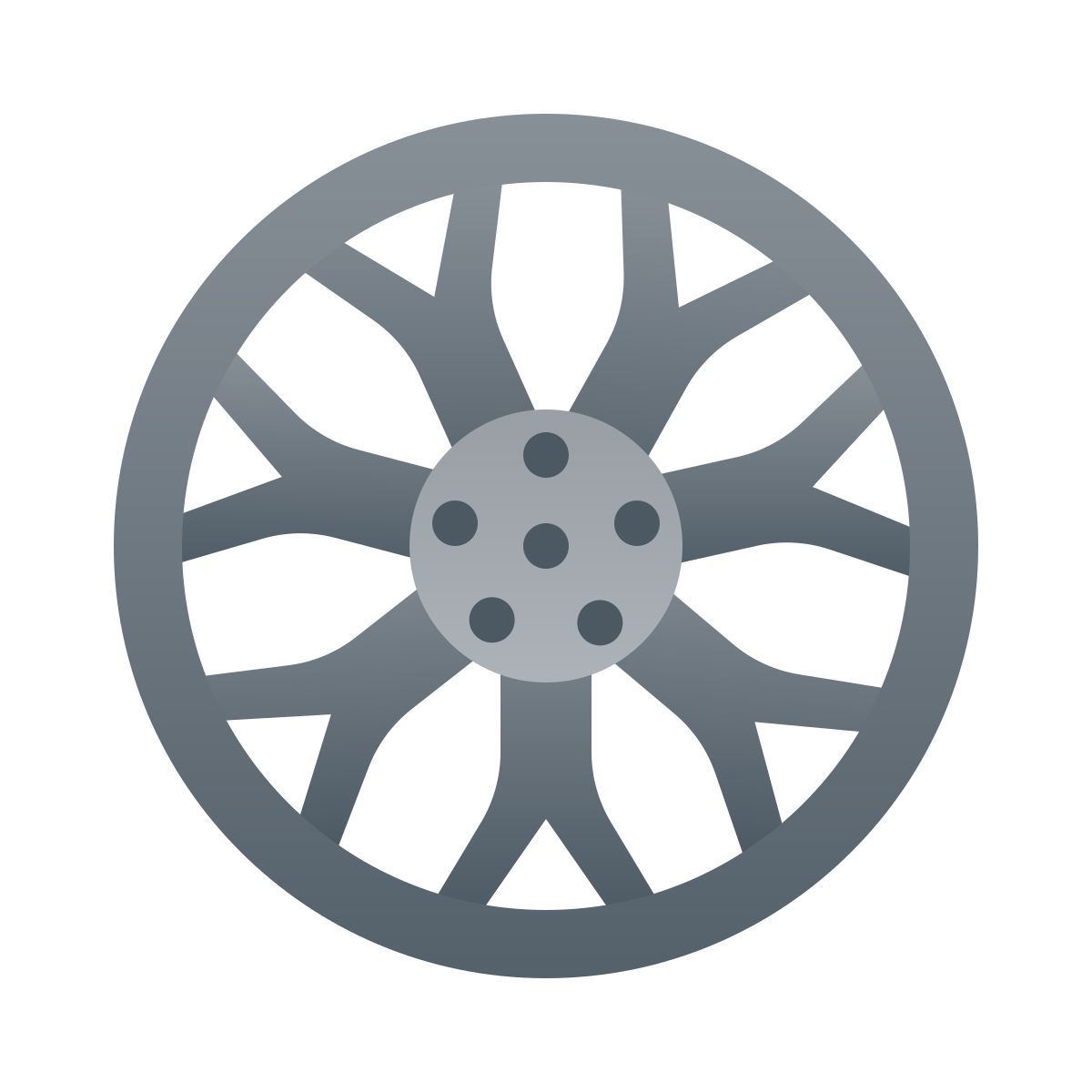 windows 11 color style hubcap icon
