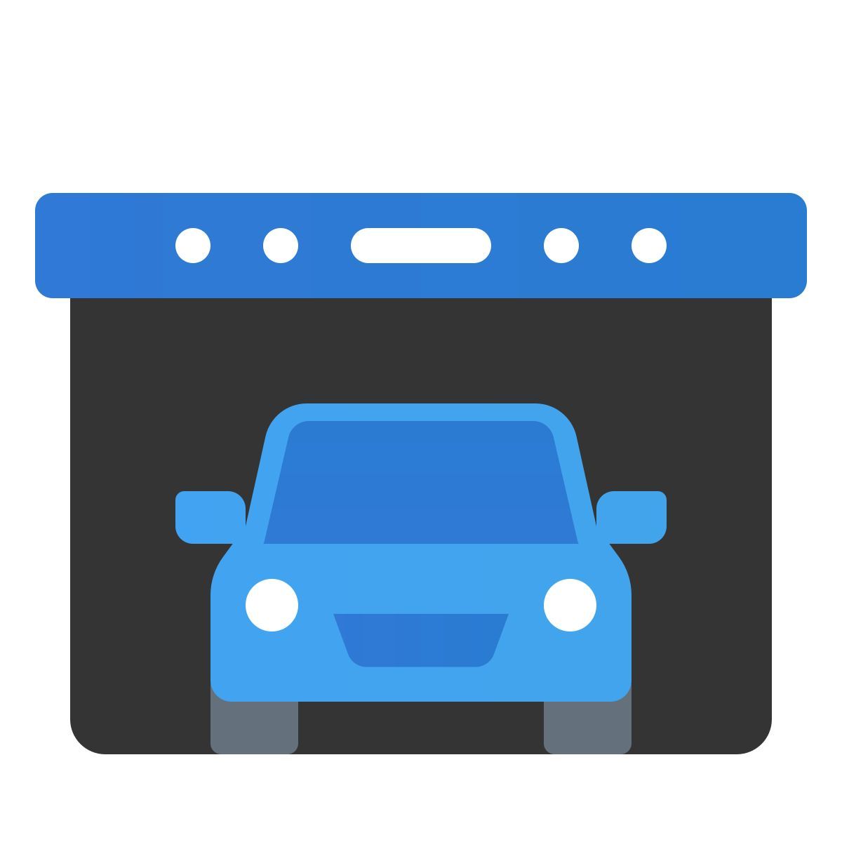 windows 11 color style 室内停车场 icon