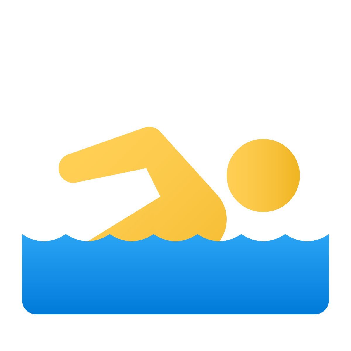 windows 11 color style 泳池 icon