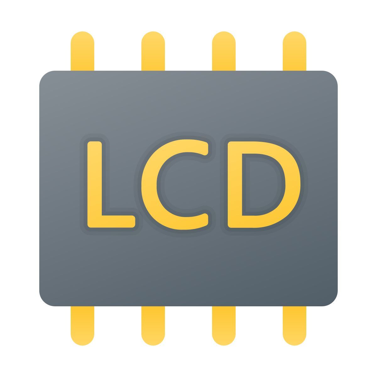 windows 11 color style lcd icon