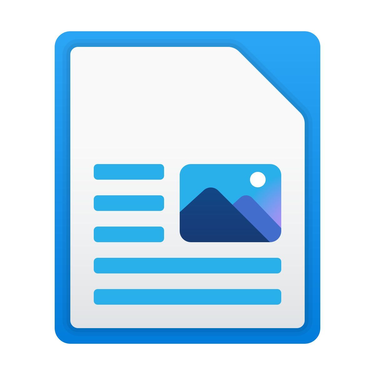 windows 11 color style libre office scrittore icon