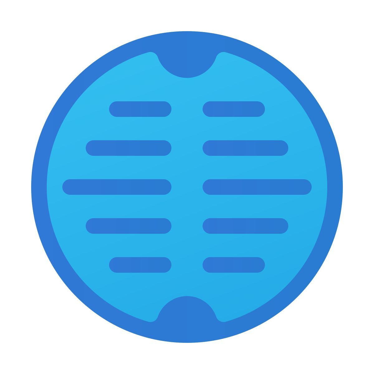 windows 11 color style cubierta de alcantarilla icon