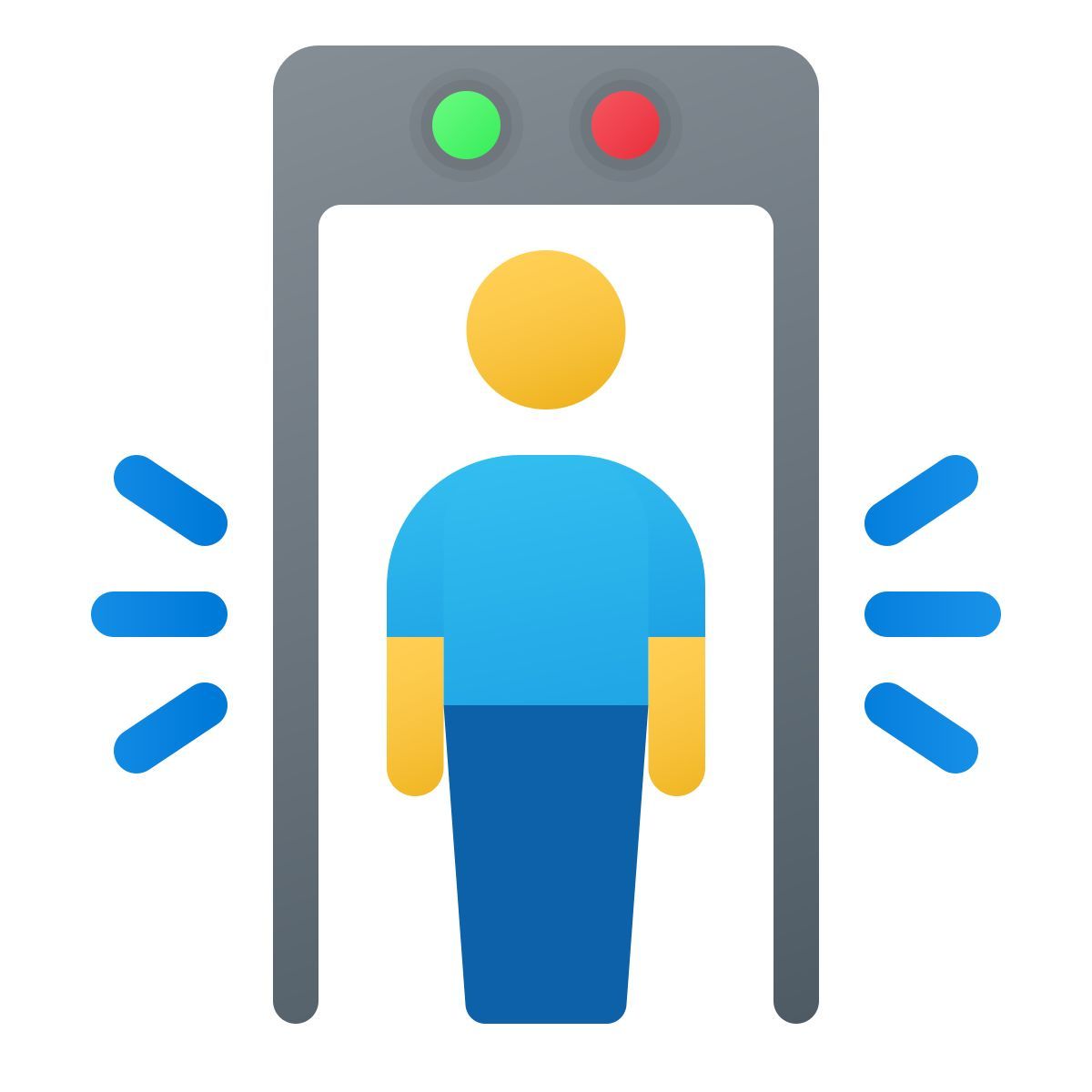 windows 11 color style 금속 탐지기 icon