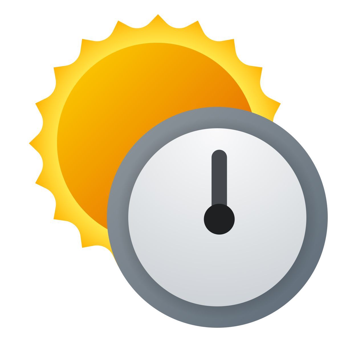 Sun Symbols And Icons In Windows 11 Color Style PNG SVG