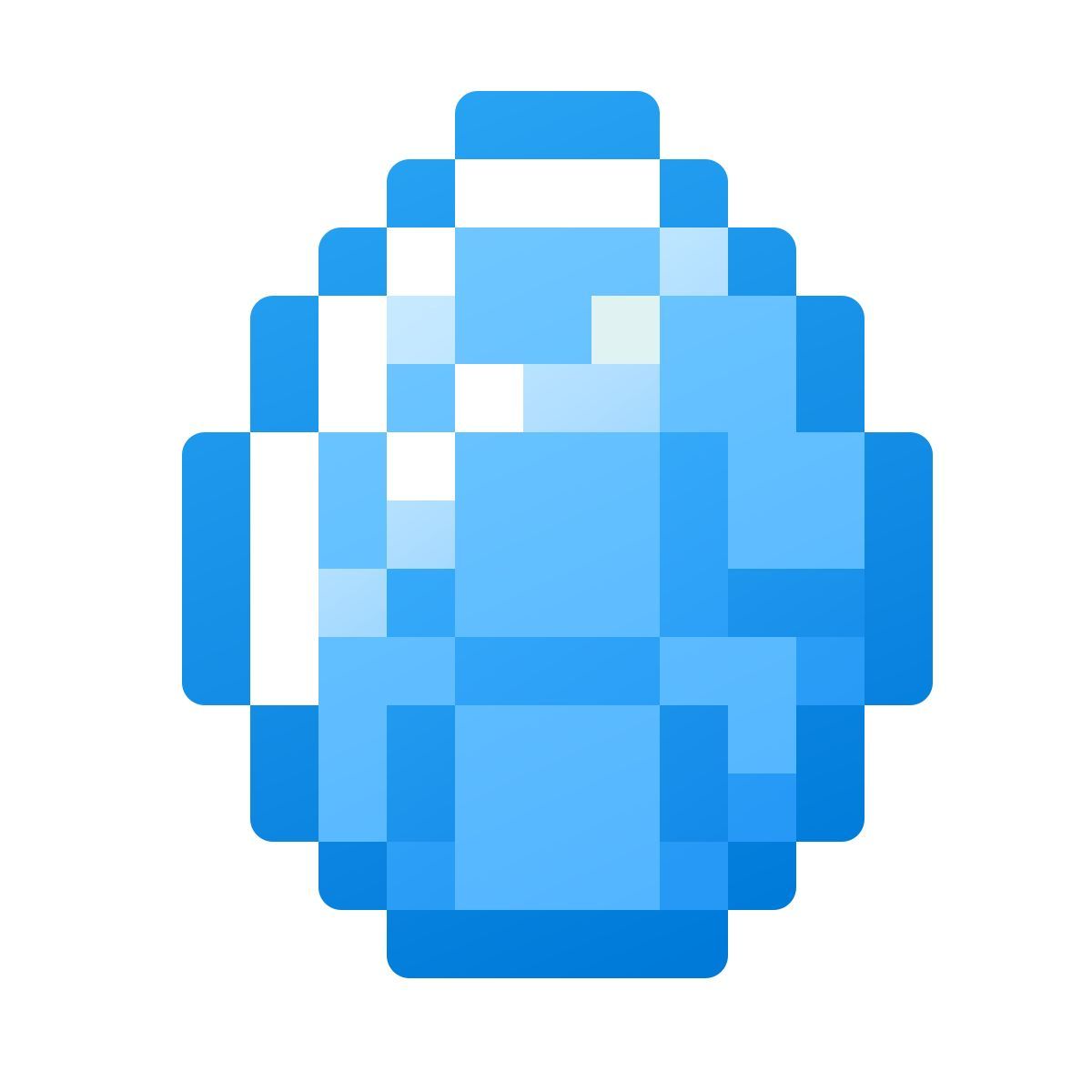 windows 11 color style minecraft钻石 icon