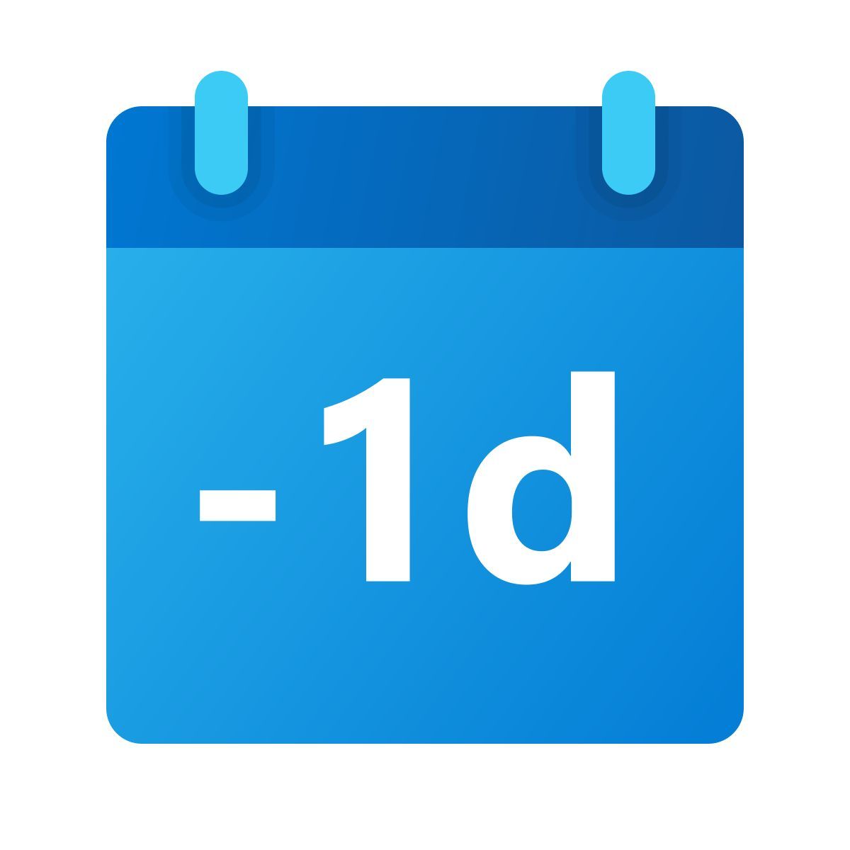 windows 11 color style 1 día menos icon