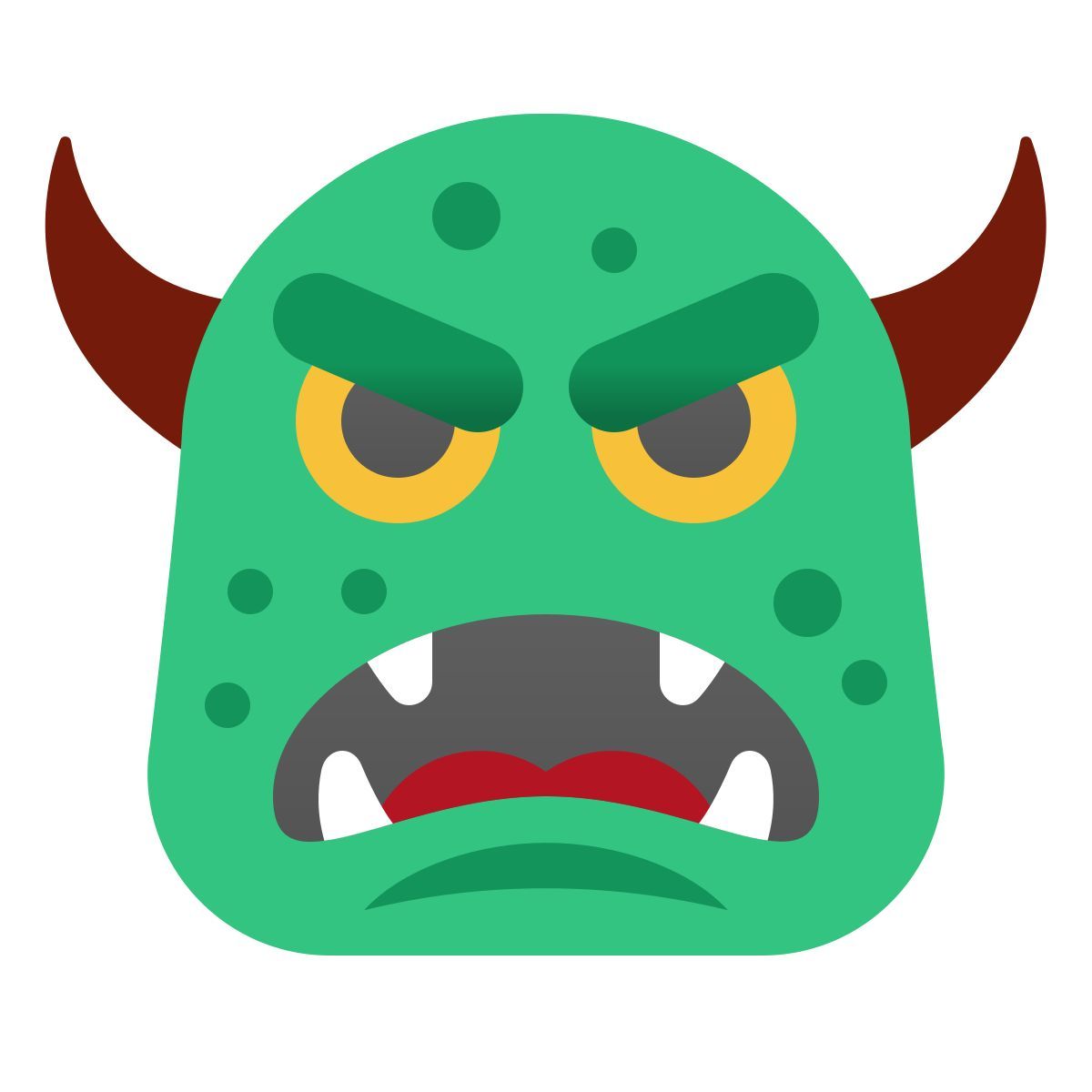 windows 11 color style 怪物脸 icon