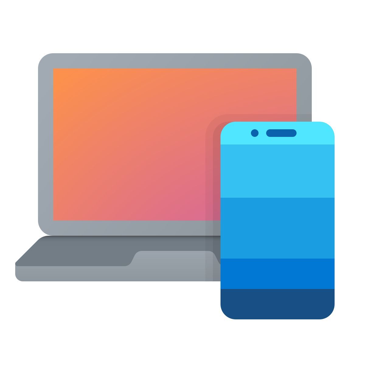 windows 11 color style multiple devices icon