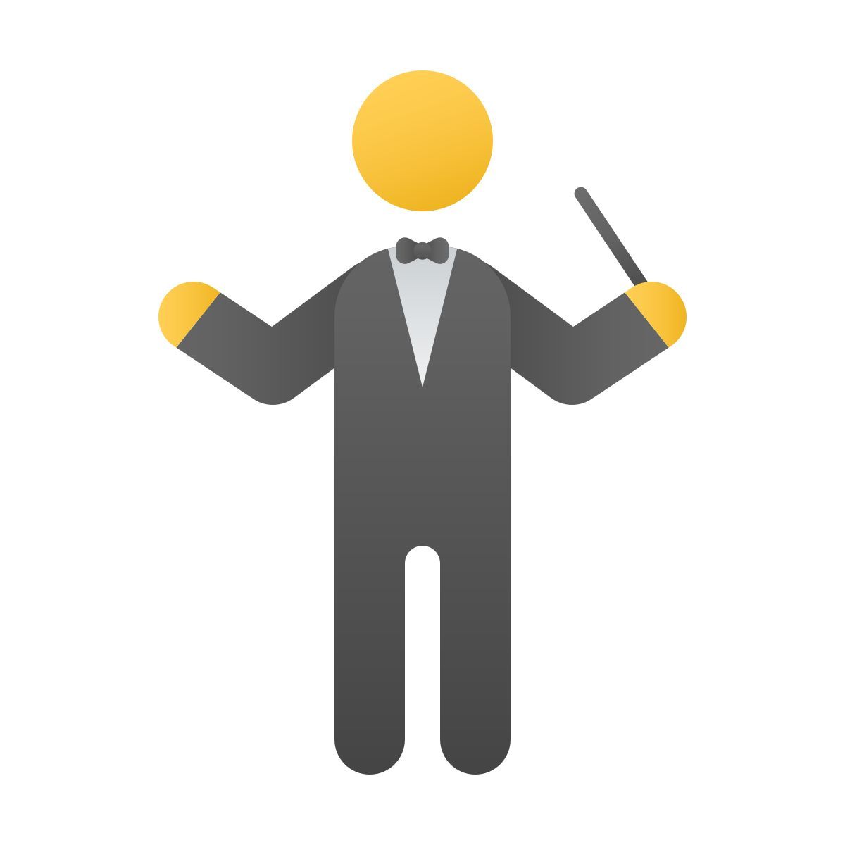 windows 11 color style 음악 지휘자 icon