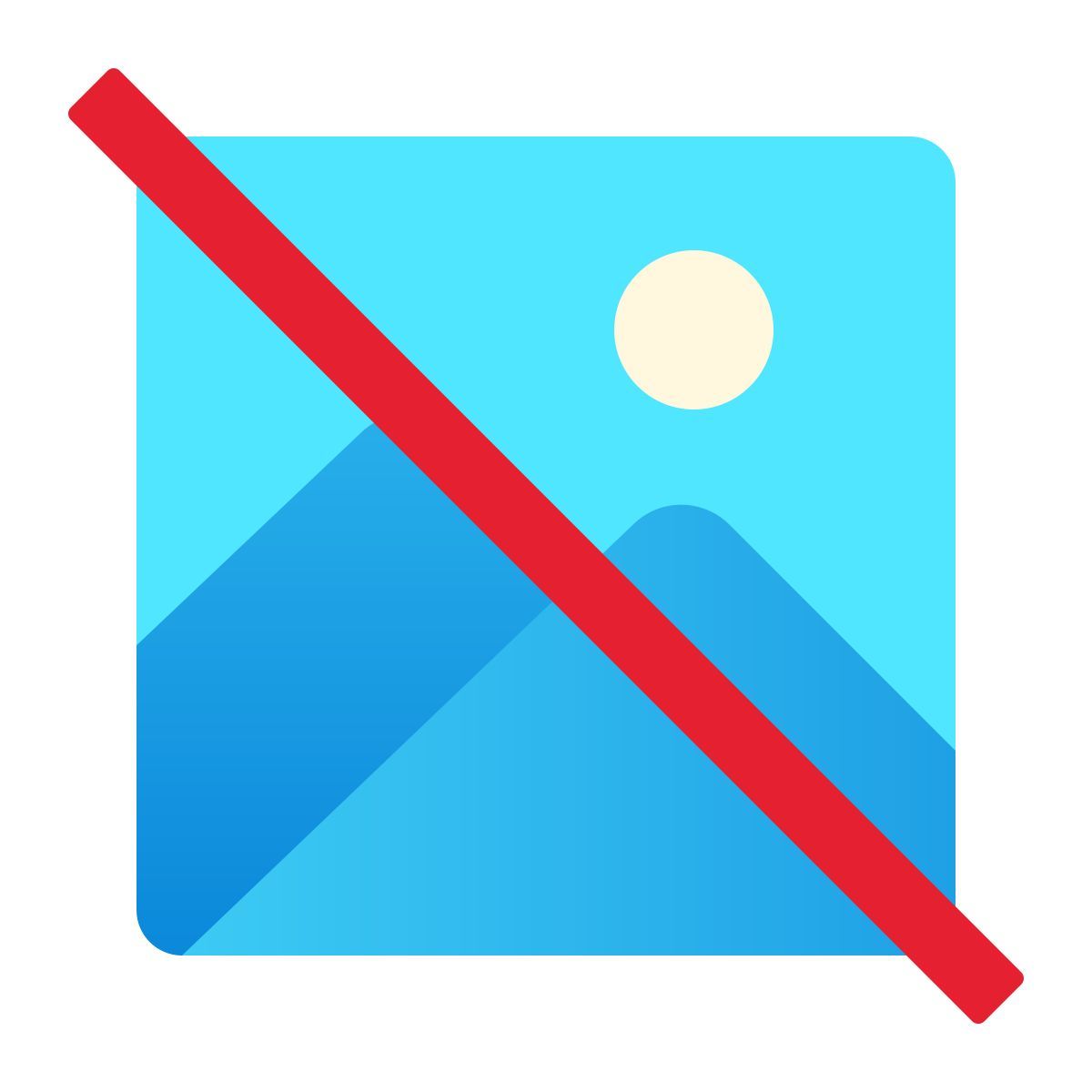 windows 11 color style pas d&#39;image icon