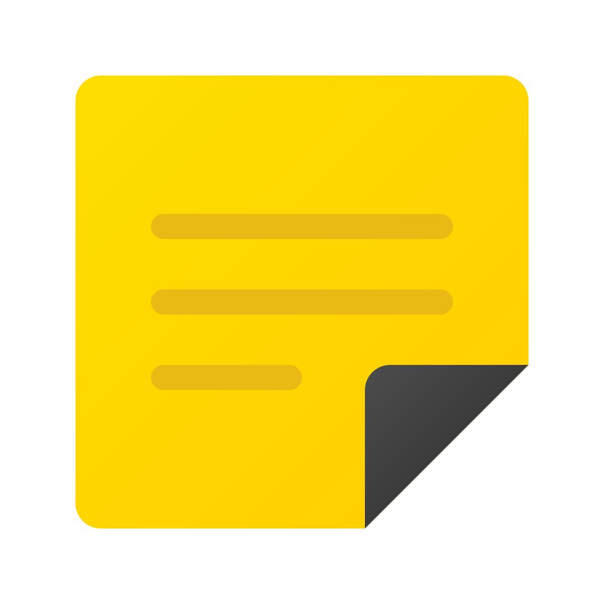 windows 11 color style note icon