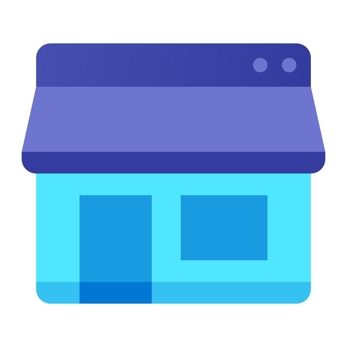 windows 11 color style online shop icon