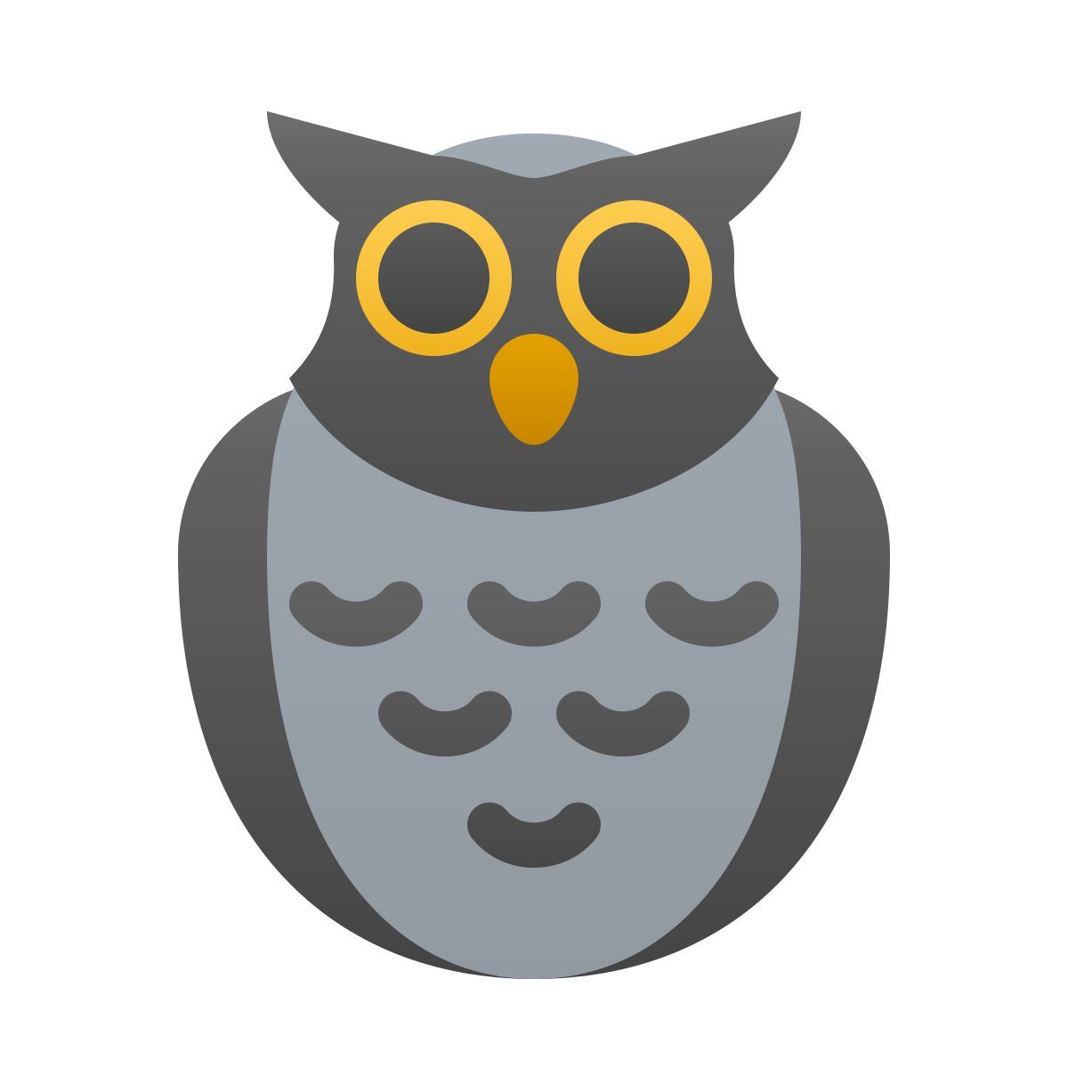 windows 11 color style 猫头鹰 icon