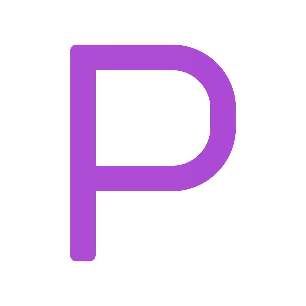 windows 11 color style p icon