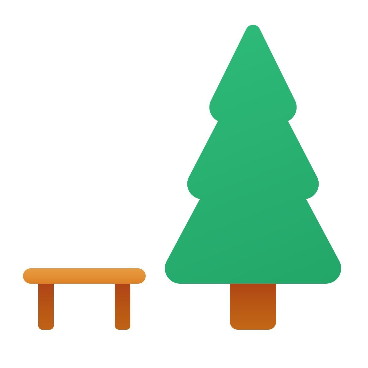 windows 11 color style 공원 icon