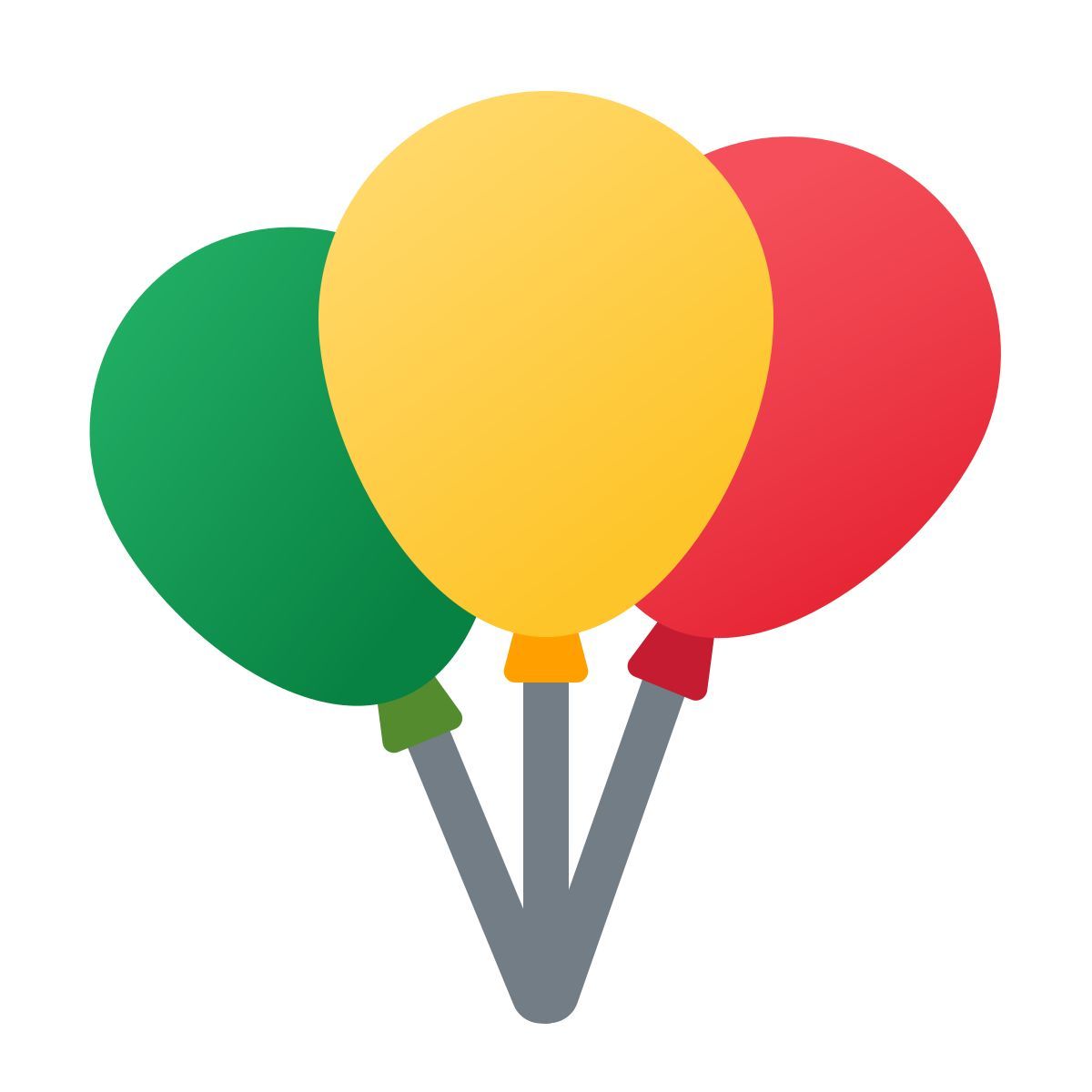 windows 11 color style luftballons icon