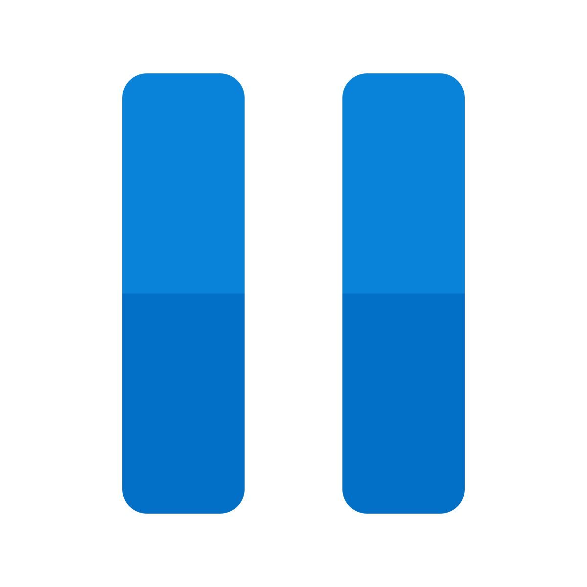 windows 11 color style 暂停 icon