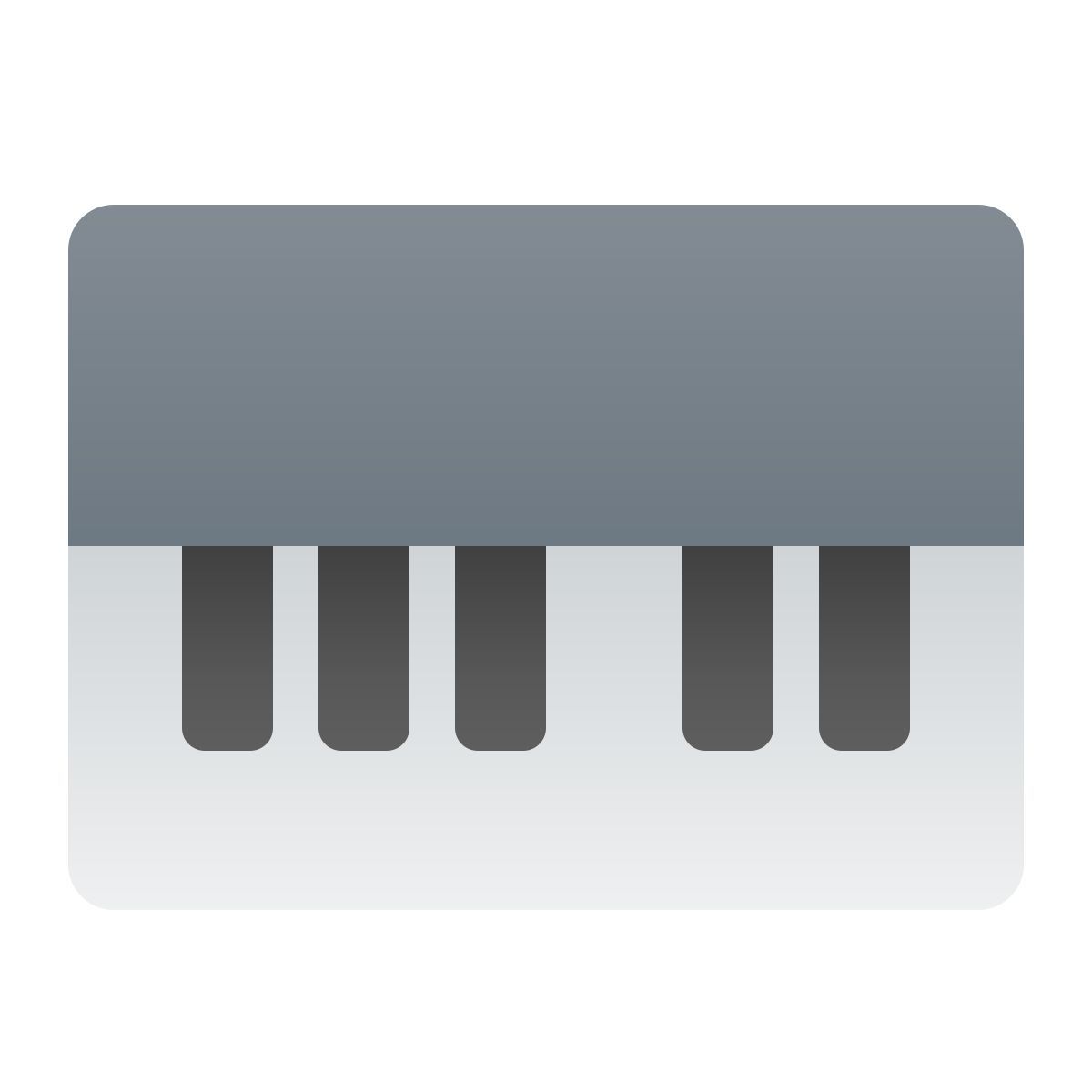 windows 11 color style piano icon