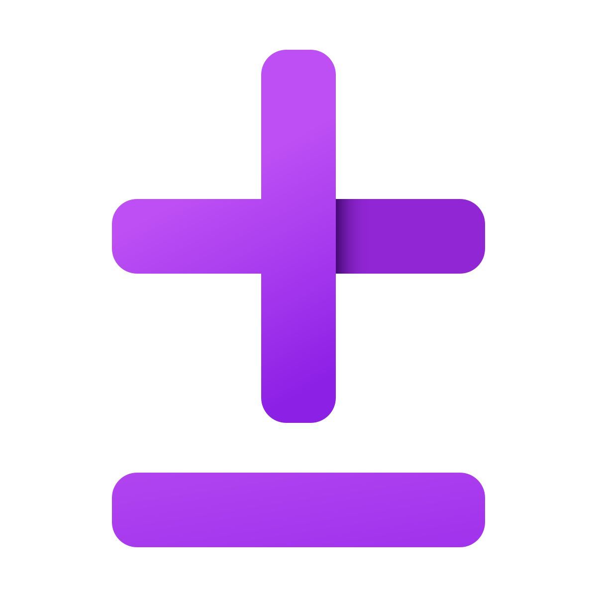 windows 11 color style 플러스 마이너스 icon