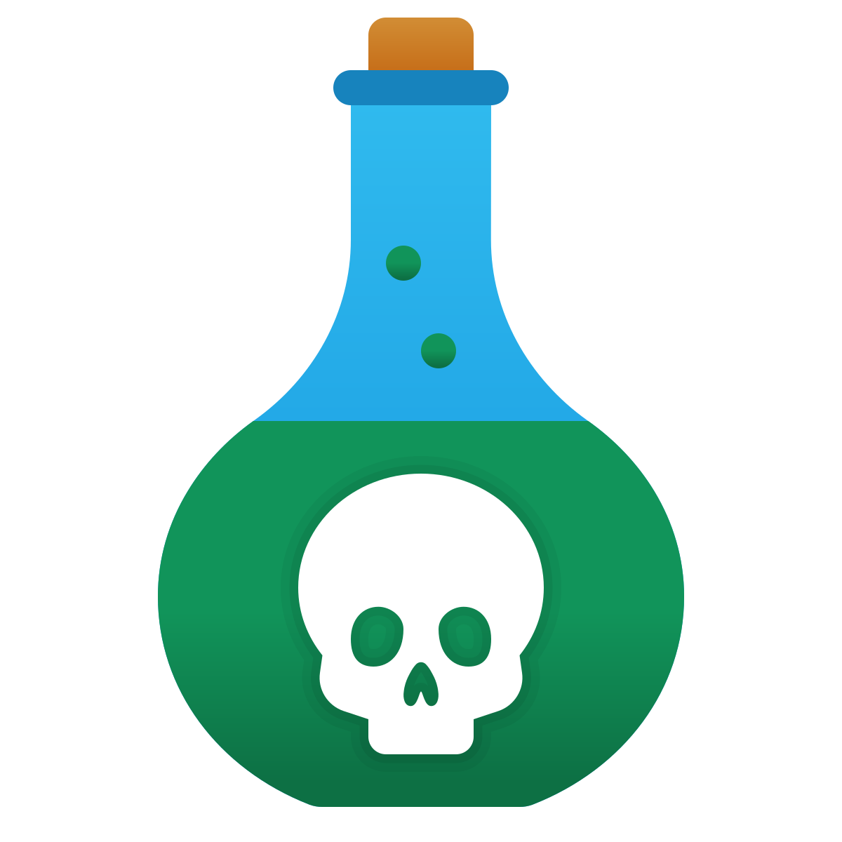 windows 11 color style poison bottle icon