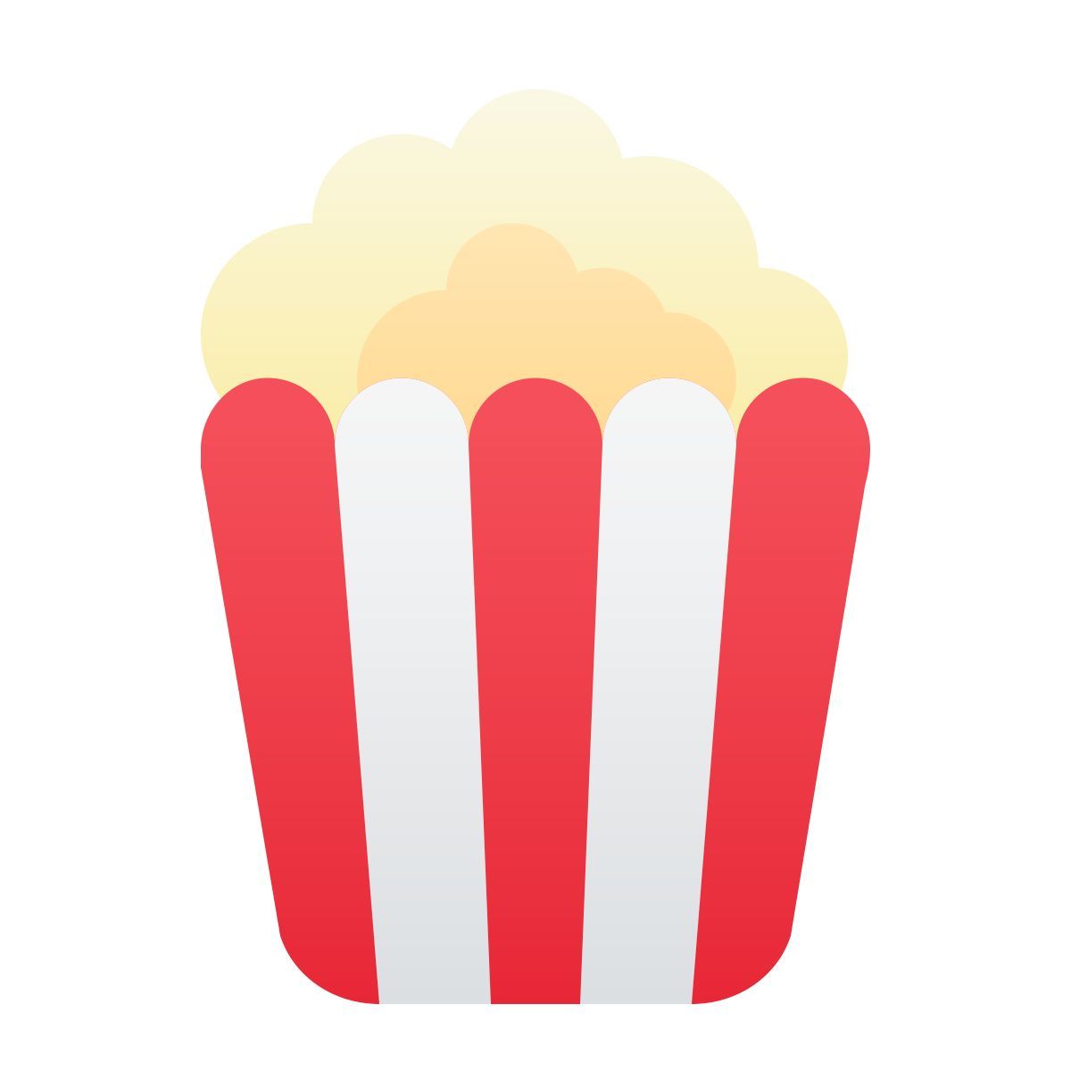 windows 11 color style pop corn icon