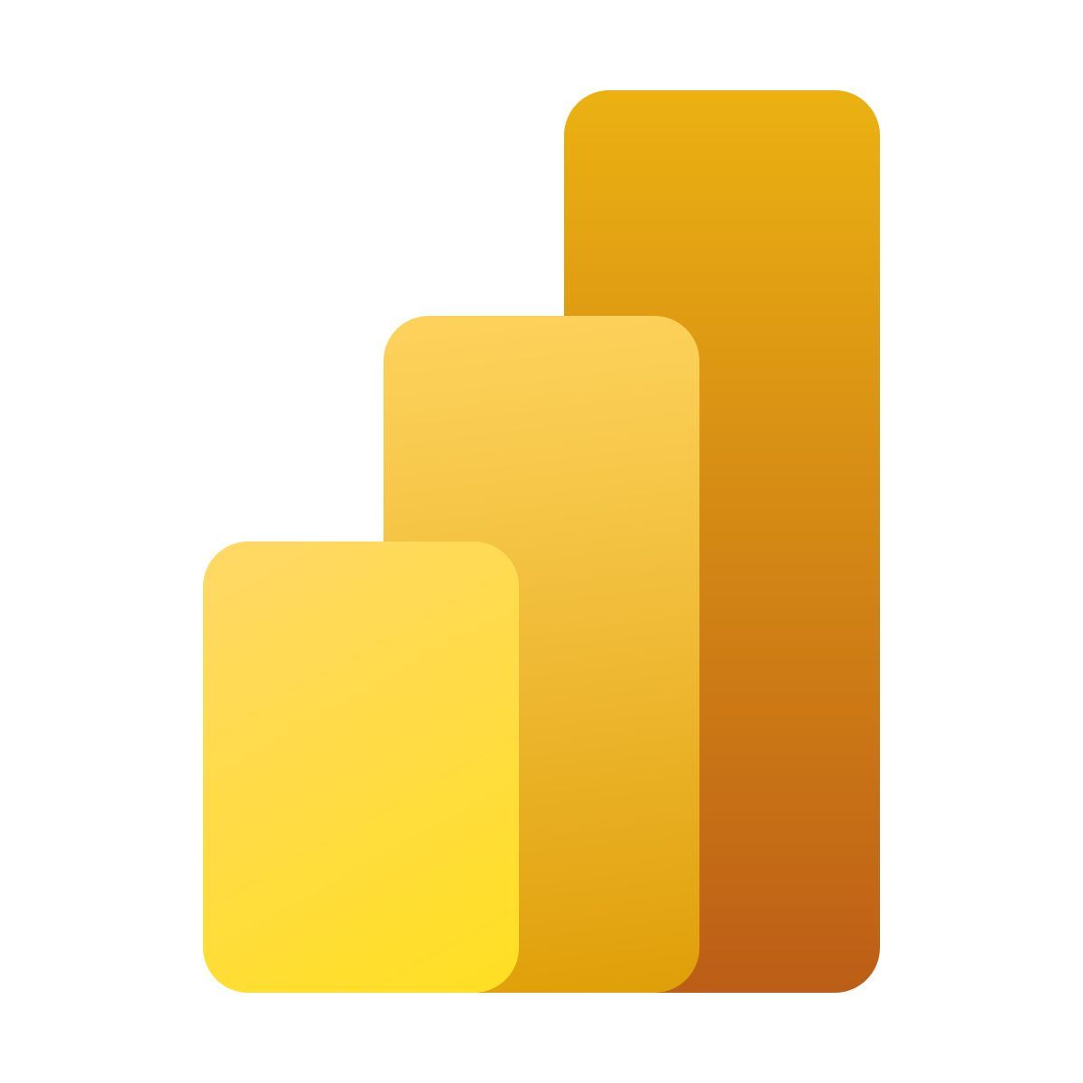Power BI Logo Icons For Data Visualization And BI Projects