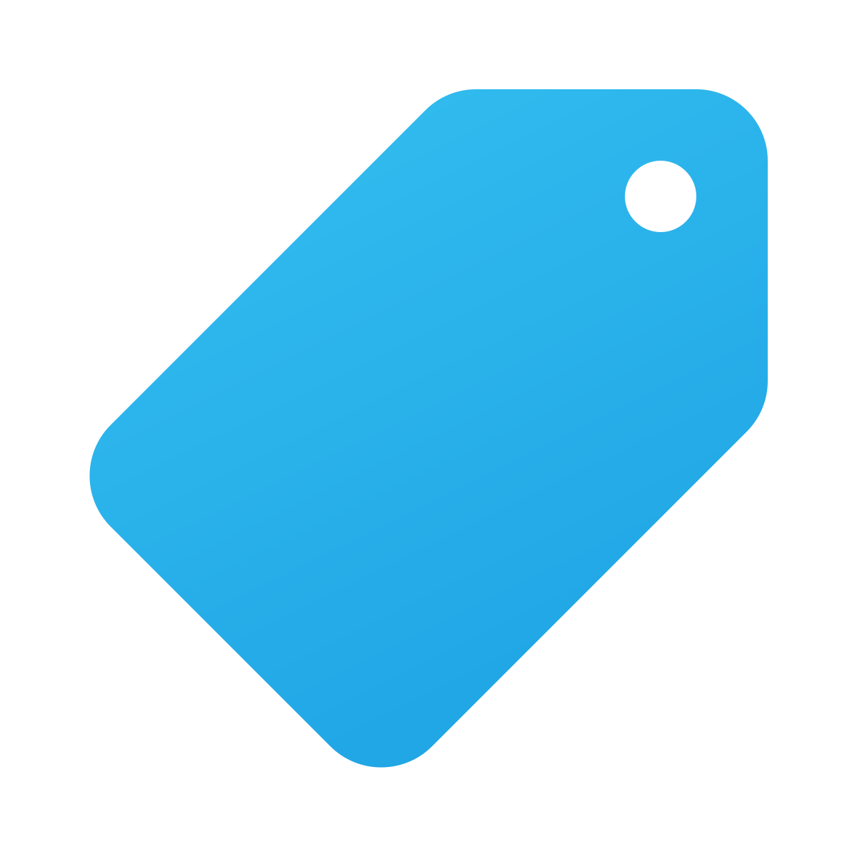 windows 11 color style price tag  v2 icon