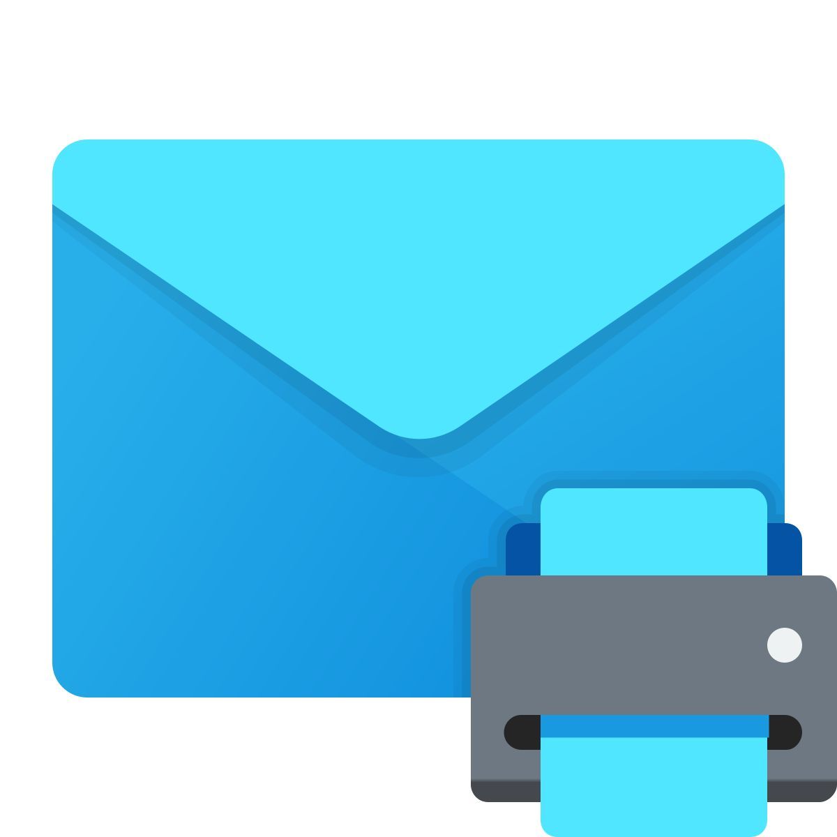 windows 11 color style stampa messaggio icon