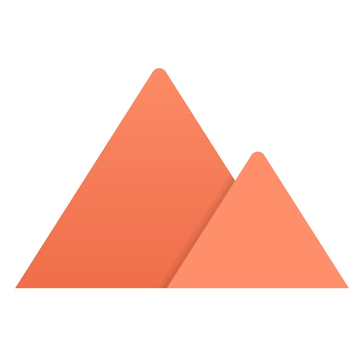 windows 11 color style 피라미드 icon