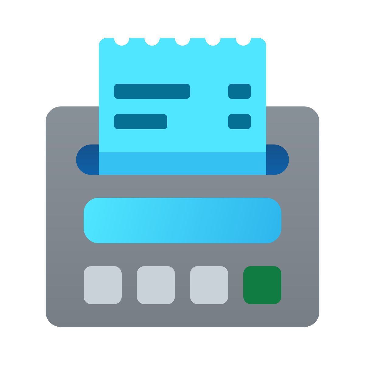 windows 11 color style ricevuta icon