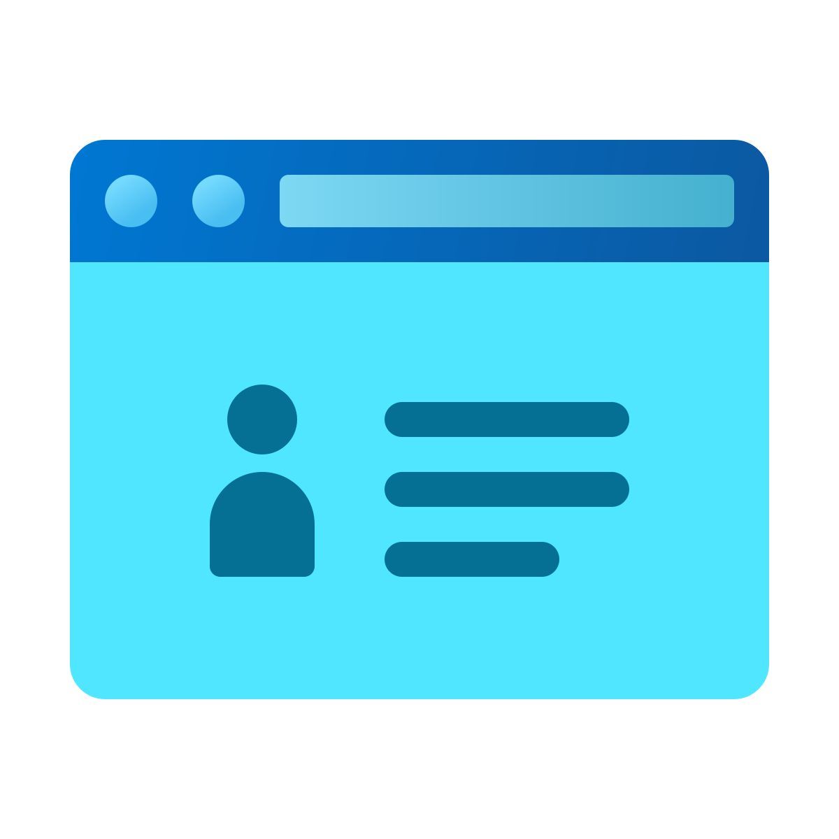 windows 11 color style resume website icon