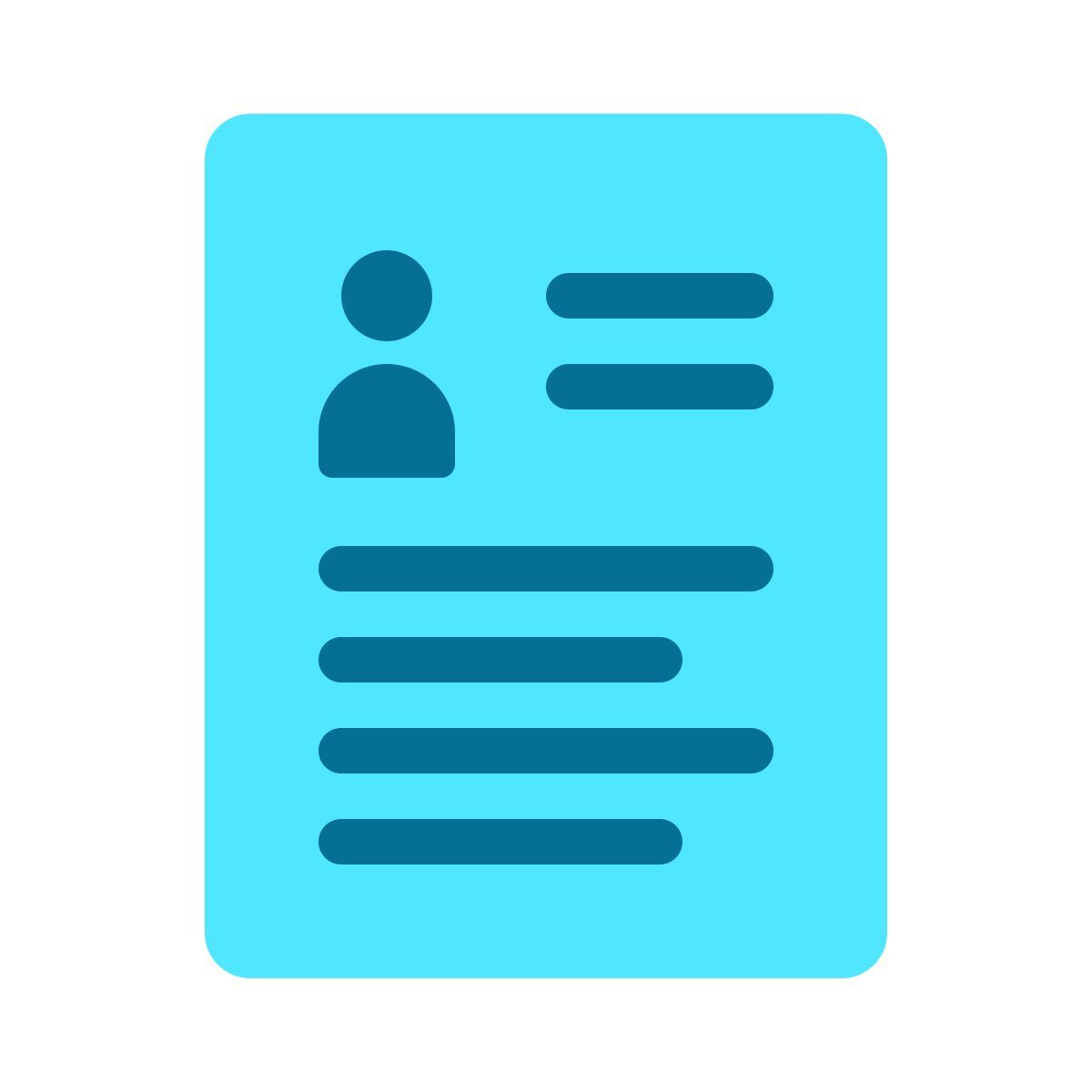 windows 11 color style curriculum vitae icon