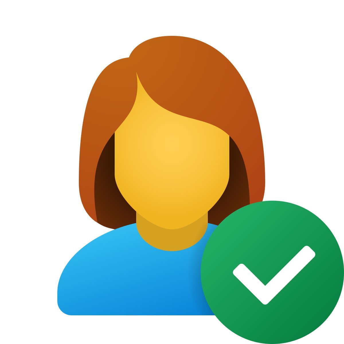 windows 11 color style rezensent weiblich icon