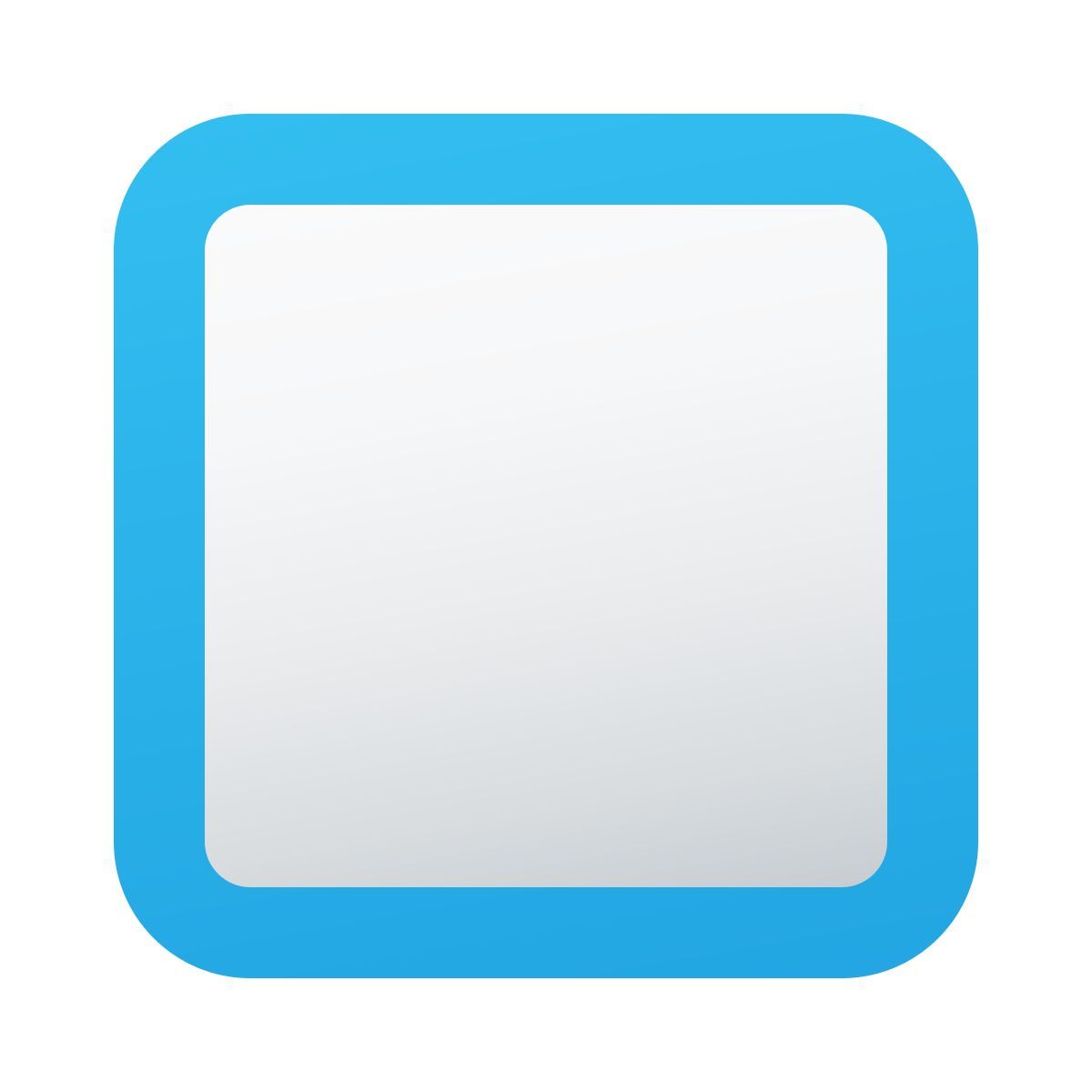 windows 11 color style abgerundetes quadrat icon