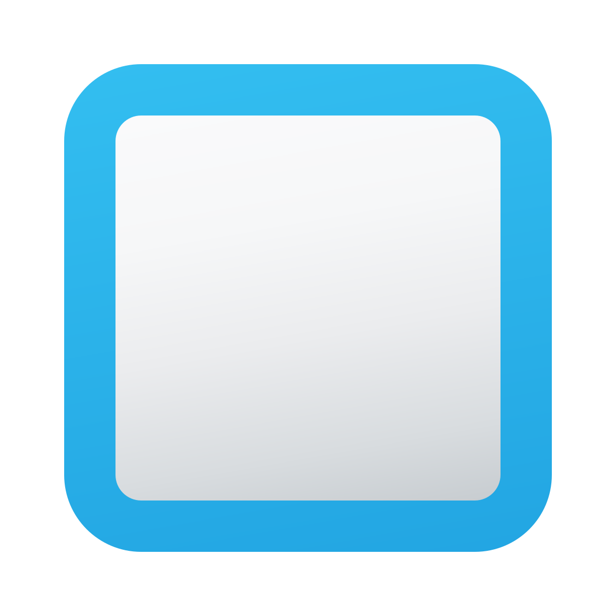 windows 11 color style rounded square  v2 icon
