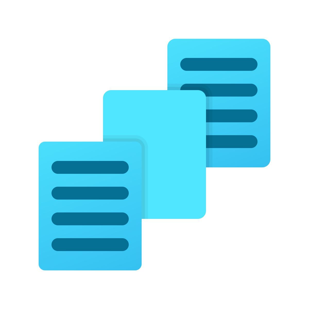 windows 11 color style separate by using blank sheets icon