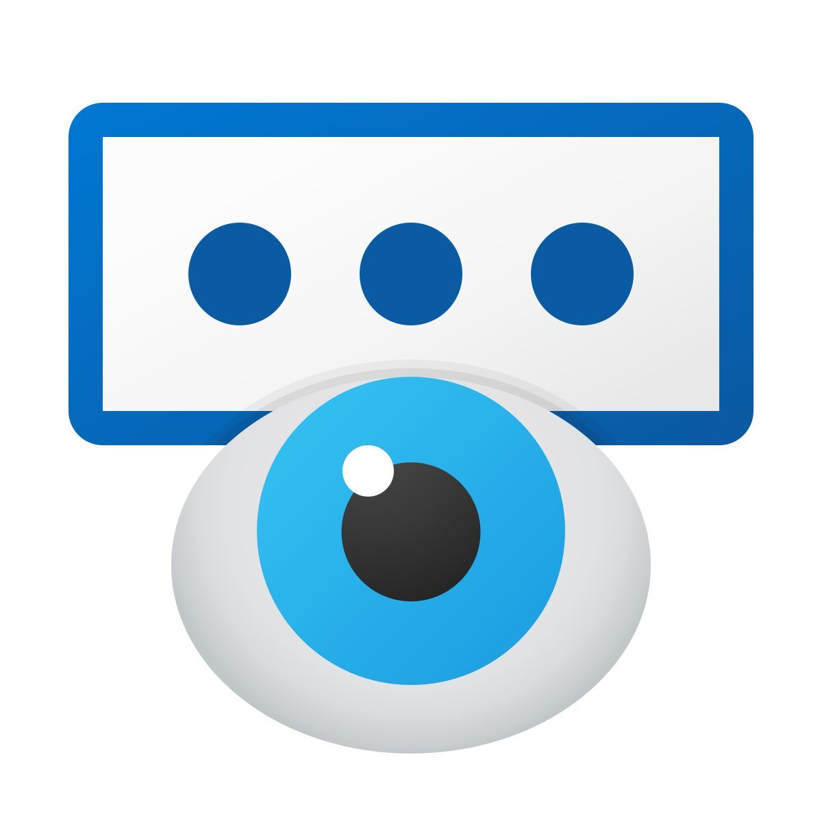 windows 11 color style montrer le mot de passe icon