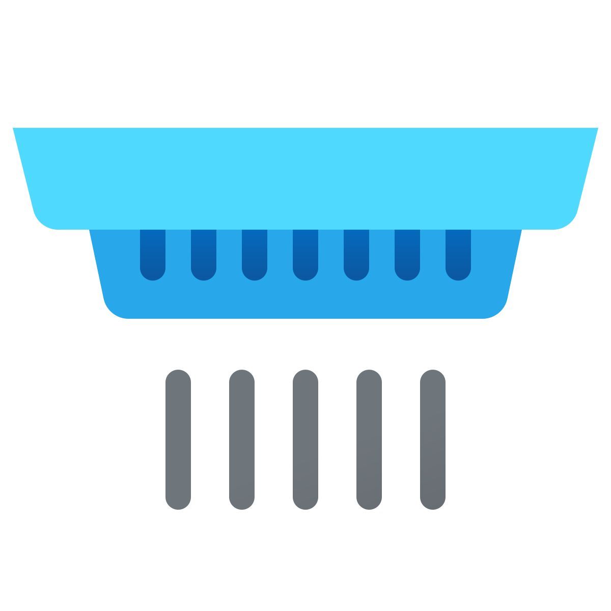 windows 11 color style smoke detector icon