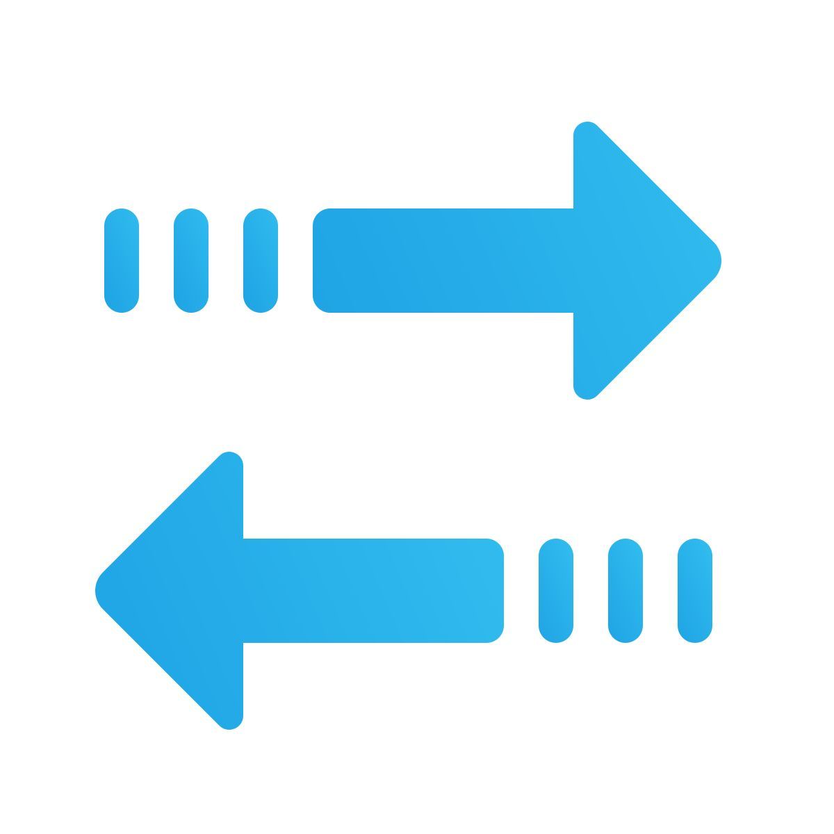 windows 11 color style 화살표 수평 정렬 icon