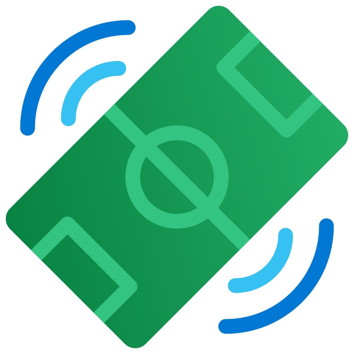 windows 11 color style sport video intersound icon