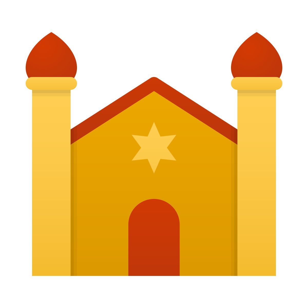 windows 11 color style synagogue icon