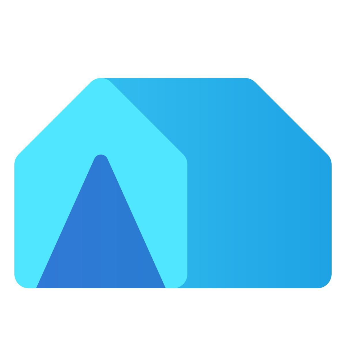 windows 11 color style tent icon