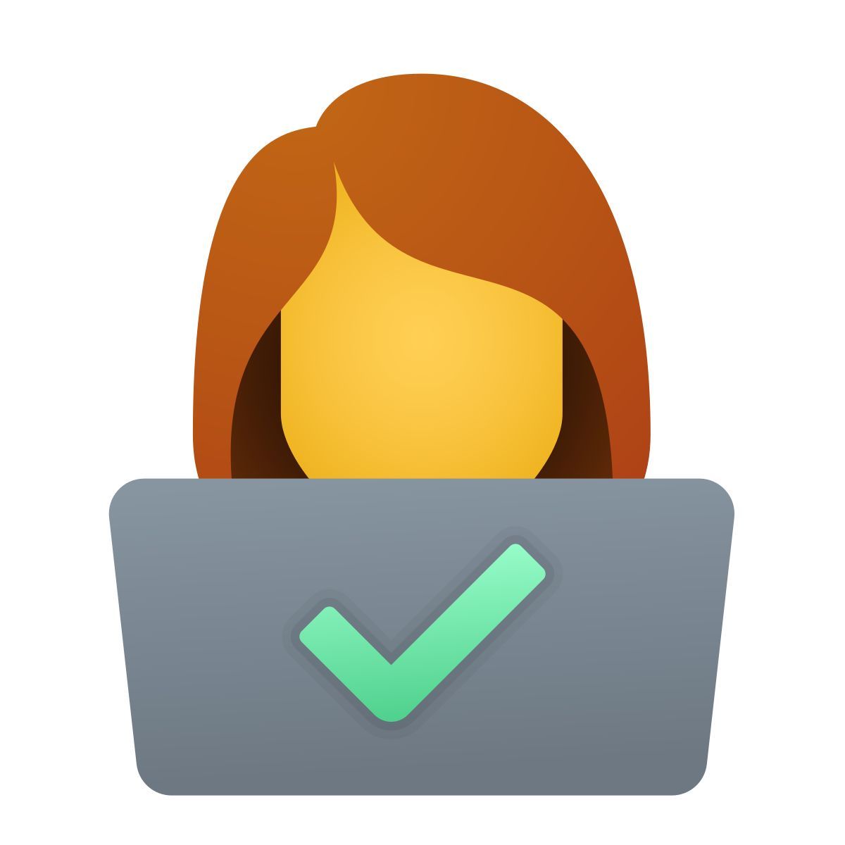 windows 11 color style 테스터 여성 icon