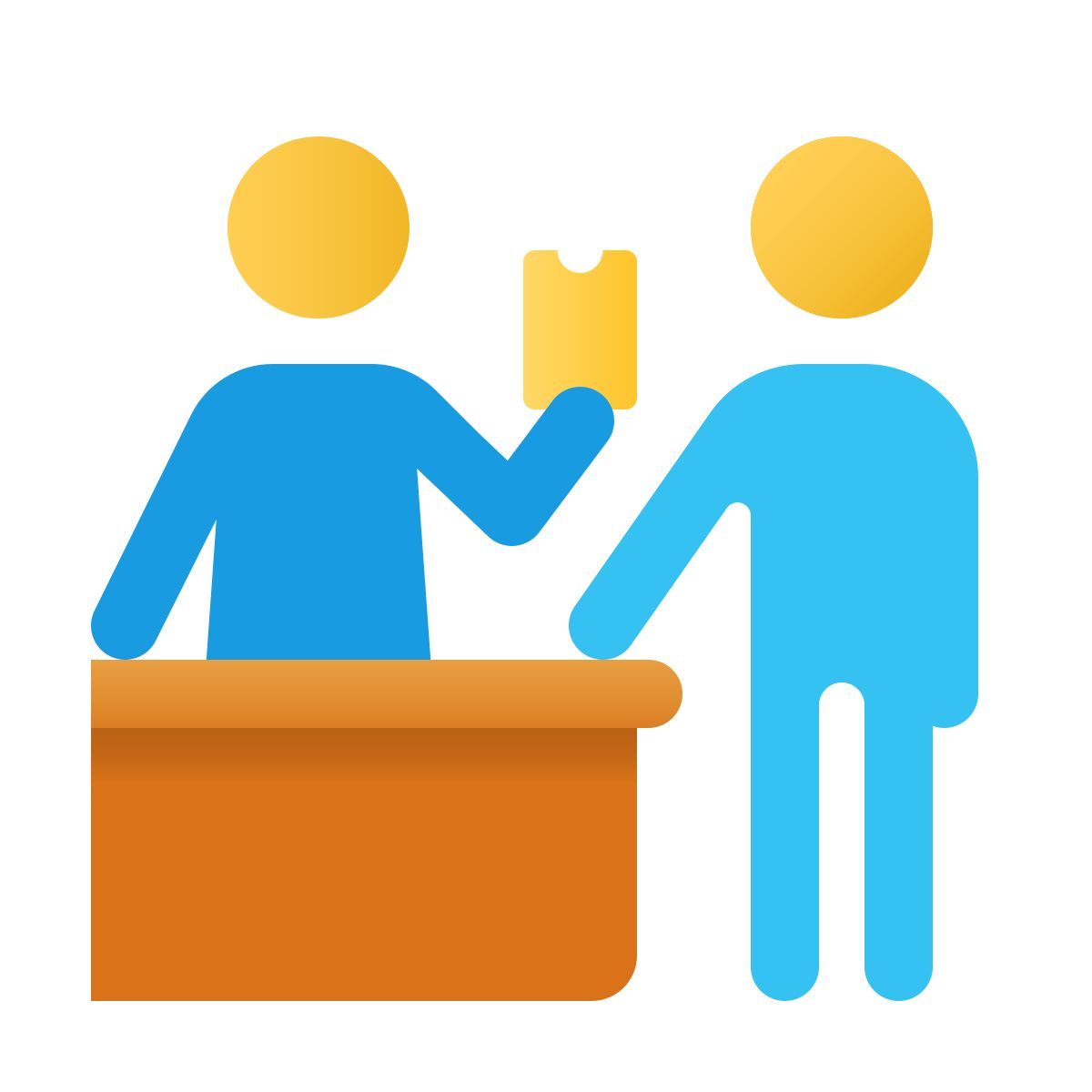 windows 11 color style ticket purchase icon