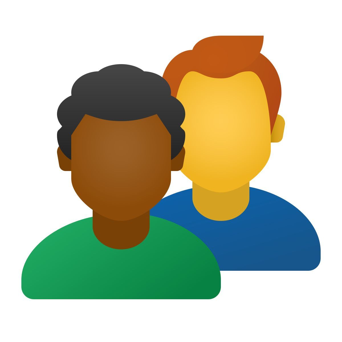 windows 11 color style groupe d'utilisateurs homme homme icon