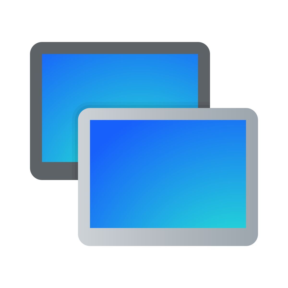 windows 11 color style virtuelle maschine icon